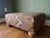 Newly Upholstered Ottoman in Flamestitch For Sale - Image 6 of 7