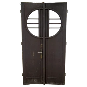 Art Deco Entrance Double Doors, 1930s
