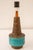 Ceramic Bitossi Pottery Lamp in Rimini Blue Ceramic by Aldo Londi, Italy, 1970s For Sale - Image 7 of 18