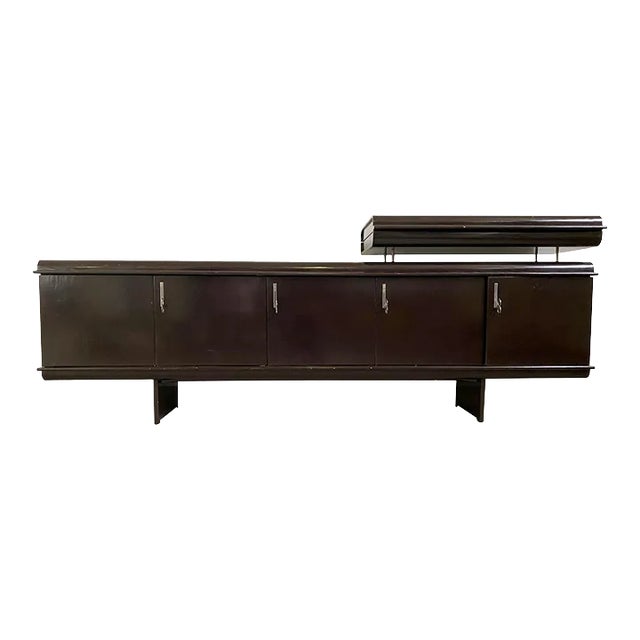Mid 20th Century "Pellicano" Sideboard by Vittorio Introini for Saporiti For Sale