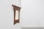 Brown Art Nouveau Oak Coat Rack with Mirror and Floral Carvings, Belgium, 1910s For Sale - Image 8 of 12