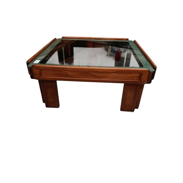Vintage Wooden Coffee Table, 1970s, in Good conditions. Designed 1970 to 1979