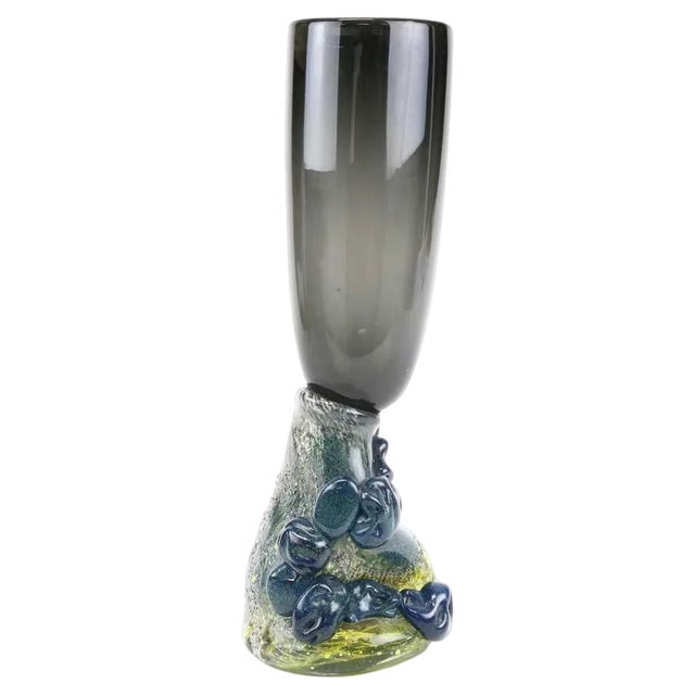 Art Glass Vase by Björn Stern, Sweden, 1989 For Sale