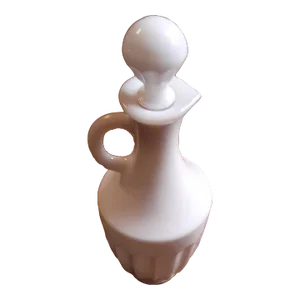 1960s Fenton Milk Glass Cruet
