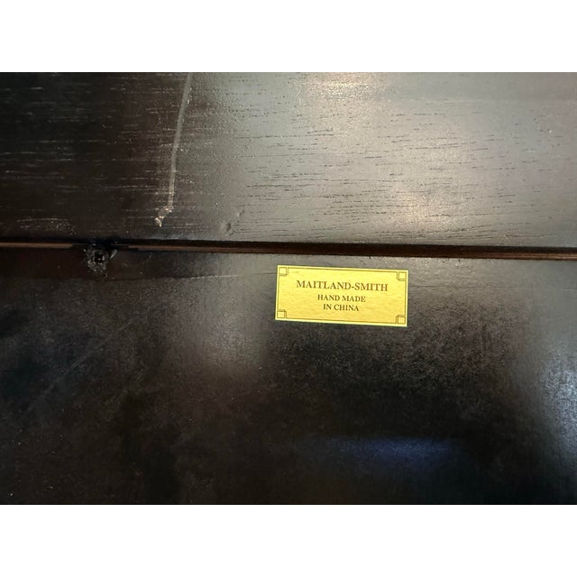 Traditional Maitland Smith Original Painting of Two Hunting Dogs Hounds For Sale - Image 3 of 7