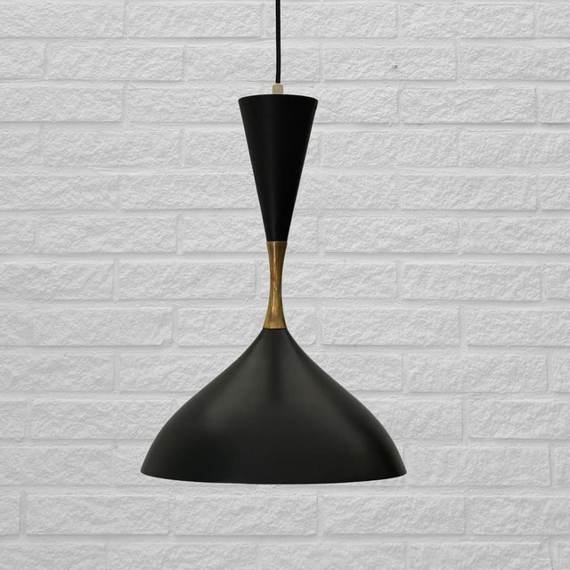 1950s Asea Pendant Lamp Diabolo from Svend Aage Holm Sørensen, Sweden, 1950s For Sale - Image 5 of 12