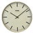 Vintage Swiss Beige Wall Clock from Favag, 1970s For Sale