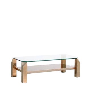 Coffee Table from Belgo Chrom, Belgium, 1970s For Sale