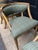 Green Set of 4 Custom Restoration Hardware Swedish Demi-Lune Chairs For Sale - Image 8 of 14