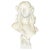 Late 19th Century French Art Nouveau Period Marble Bust of Female Beauty For Sale - Image 10 of 10
