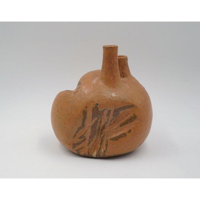 Joel Edwards Joel Edwards Pottery Vessel Sculpture Vase For Sale - Image 4 of 8
