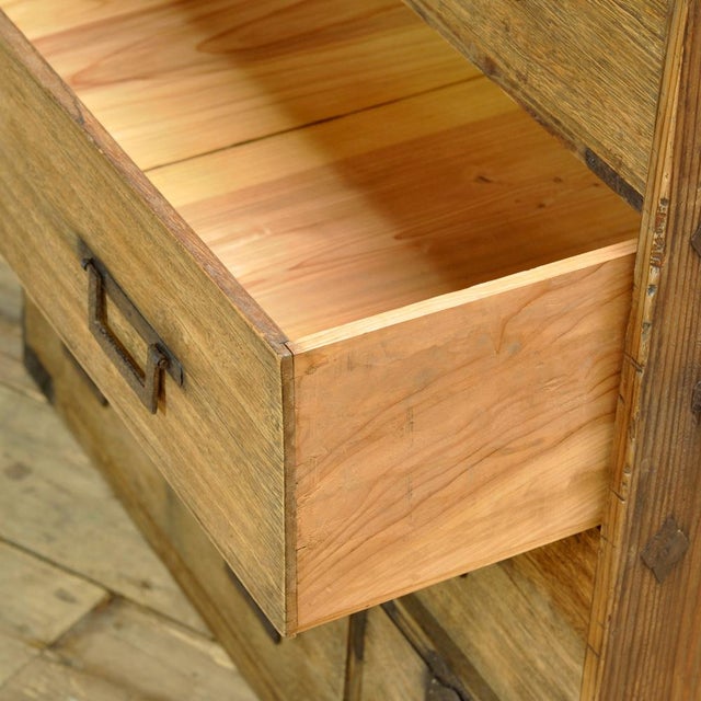 Late 19th Century Japanese Tansu Chest of Drawers, 1870 For Sale - Image 5 of 15