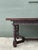 Vintage Carved Wood Extension Dining Table For Sale - Image 9 of 12