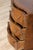 Wood Italian 18th Century Walnut and Mahogany Three-Drawer, Serpentine Front Chest For Sale - Image 7 of 11