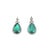 6.22 Ct Natural Pear Shape Emerald Earrings - 2 Pieces For Sale In Chicago - Image 6 of 9