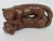 Antique Asian Hand-Carved Hardwood Panthers Sculpture, C. 1900–1930 For Sale - Image 4 of 9