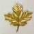 Mid-Century Boho Chic Hollywood Regency Brass Maple Leaf Sculptural Wall Object. For Sale - Image 6 of 8