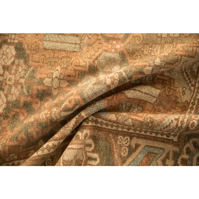 Textile Vintage Distressed Bakhtiari Carpet - 7'2" x 9'4" For Sale - Image 7 of 9