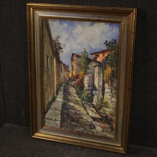 1970s Italian Artist, Impressionist Landscape, 1970, Oil on Board, Framed For Sale - Image 5 of 16