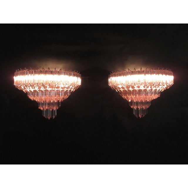 Vintage Murano Wall Sconces, 1990, Set of 2 For Sale - Image 15 of 18