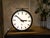 Large Double Sided TN Light Up Station Clock from Telenorma, 1950s For Sale - Image 15 of 16