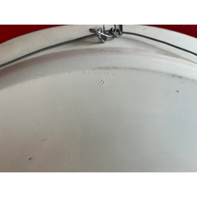 Antique Early 19th Century Wedgwood Creamware Oval Platter in the Agricultural Devices Pattern Circa 1810 For Sale - Image 10 of 11