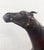 Abercrombie & Fitch Vintage Leather Horse W/Saddle Statue 30” W For Sale - Image 4 of 13