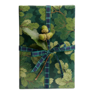Schumacher Covey Hedge Wrapping Paper In Forest