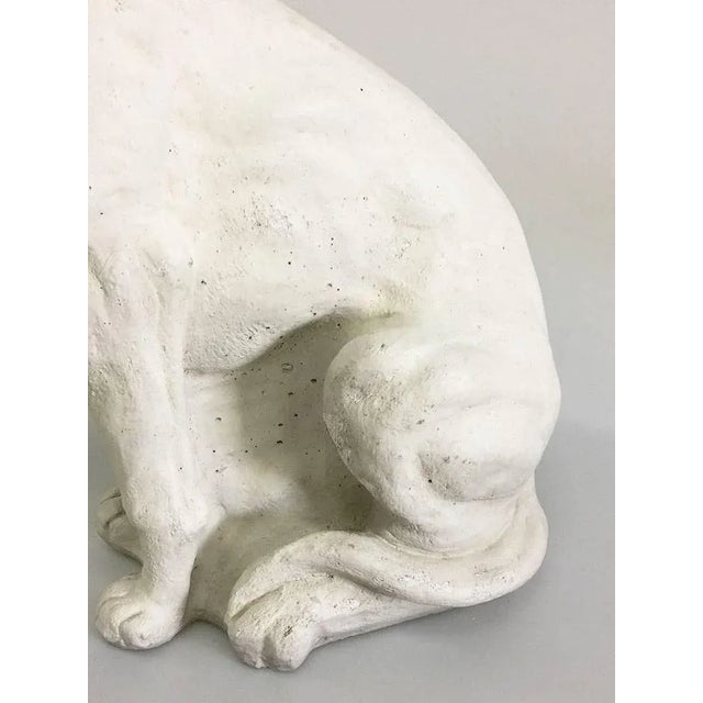 Concrete Statue of Whippet Dog For Sale - Image 5 of 7