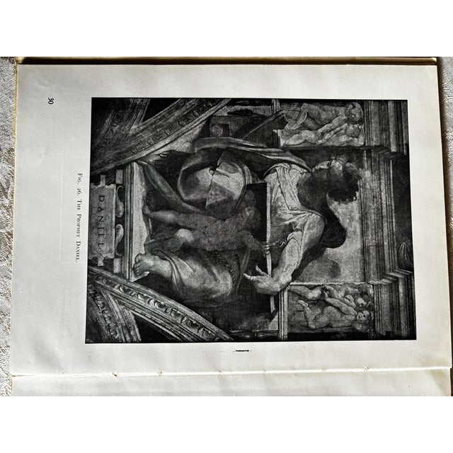 The Sistine Chapel Mary Pittaluga 1955 Art History Reproduction Plates For Sale - Image 11 of 12