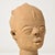 Early 20th Century Terracotta Clay Funerary Portrait Akan Asante Nsodia on Custom Base Ghana For Sale - Image 9 of 9