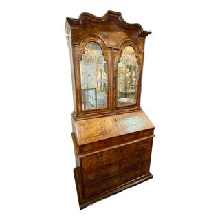 Italian Walnut Secretary For Sale