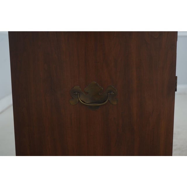 Henkel Harris Cherry Flip Top Server Cabinet For Sale - Image 12 of 18
