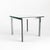 Vintage Modernist Chrome and Clear Glass Square Side Table For Sale - Image 11 of 17