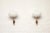 Mid-Century Modern Michela Wall Lights by Annig Sarian for Adrasteia, Set of 2 For Sale - Image 3 of 12