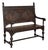 A 19th Century Dutch Carved Oak Renaissance Revival Hall Bench For Sale