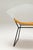 1950s Diamond Chair with Yellow Seatpad by Harry Bertoia for Knoll Inc. / Knoll International, 1950s For Sale - Image 5 of 13