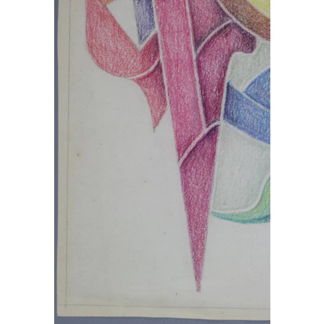 Fritz Klee, Abstract Composition, Germany, 1955, Drawing For Sale - Image 9 of 17