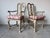 Cream 1970s Palm Beach Queen Anne–Style Carved Wood & Cane Dining Chairs — Set of 5 For Sale - Image 8 of 12