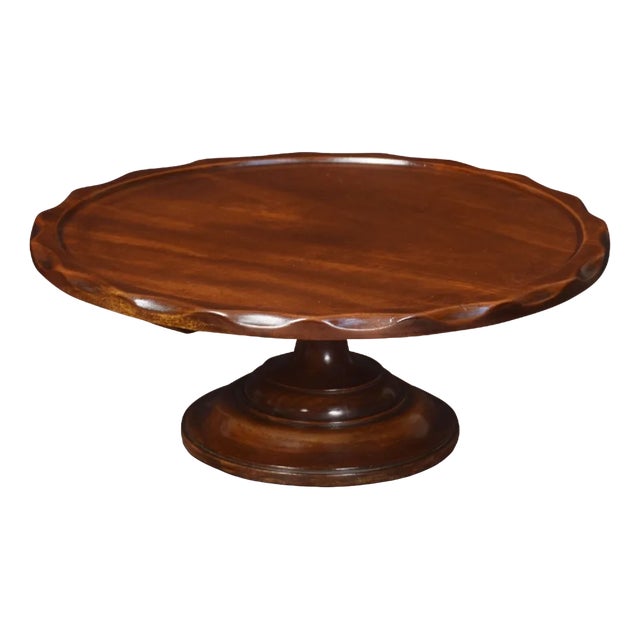 Mahogany Lazy Susan, 1890s For Sale