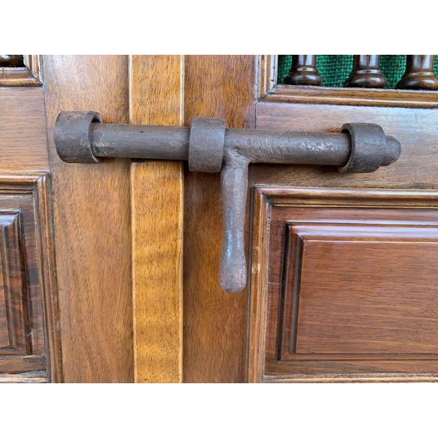 19th Century Cupboard or Cabinet, Walnut, Castillian Influence, Spain, Restored For Sale - Image 9 of 13
