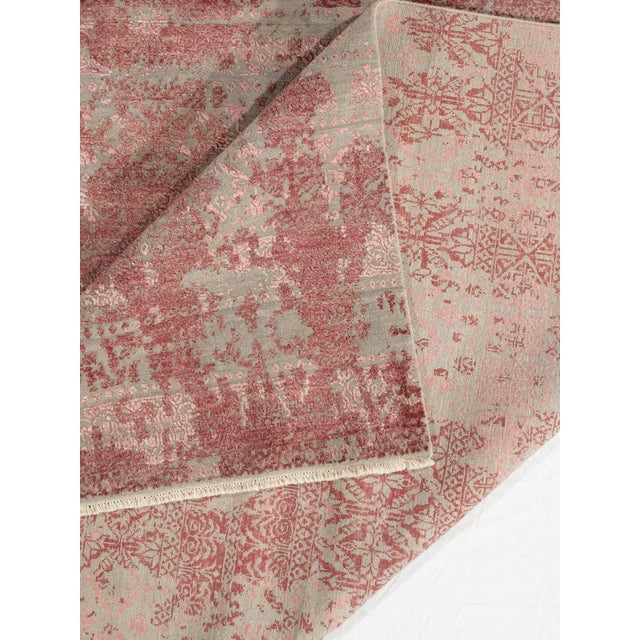 1980s Hand-Knotted Persian-Style Contemporary Rug 9'1" X 12'2" For Sale - Image 4 of 4