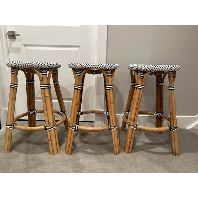 Serena & Lily Counter Stools Set of 3 Chairish