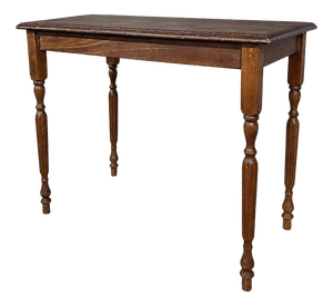 Victorian Pine and Oak Farmhouse Kitchen Table