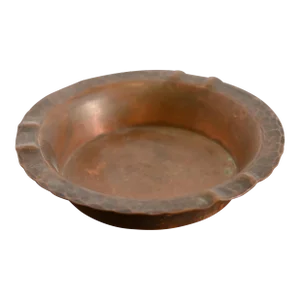 Roycroft Arts & Crafts Hammered Copper Ashtray or Catchall