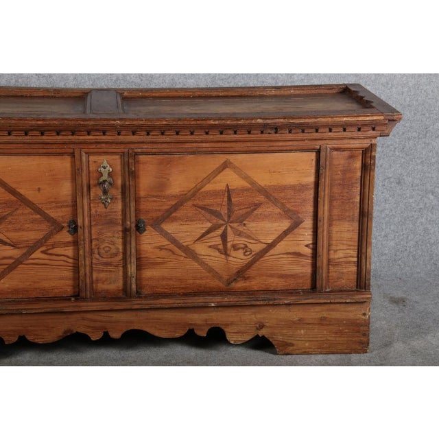 Large Antique Baroque Chest, 1700 For Sale - Image 14 of 18
