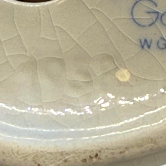 1960s Vintage 1950s Goebel West Germany Petite Angel With Lantern Figurine – Blue Coat Holiday Cherub For Sale - Image 5 of 10