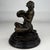 Seated Native American Drummer Figural Sculpture, 20th Century, Bronze For Sale - Image 4 of 12