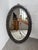 Vintage Brutalist Oval Chain Mirror, 1950 For Sale - Image 17 of 18
