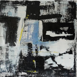 "Jupiter" Contemporary Original Abstract Mixed Media Painting by Sia Aryai For Sale